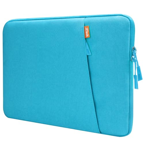 JETech Laptop Sleeve for 13-14 Inch Devices, Blue | For MacBook Neo (A18 Pro), MacBook Air/Pro (M5-M1) 2026-2020, Water-Resistant, Shock-Absorbing Padding, Storage Pocket - color: Blue, size: 13.3-Inch