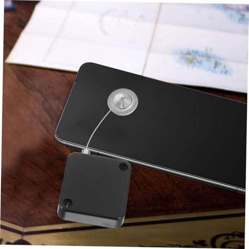 Veemoon 3pcs Automatic Theft Cable Case Retractable Laptop Cable Lock Organizer Box Remote Control Security Lock