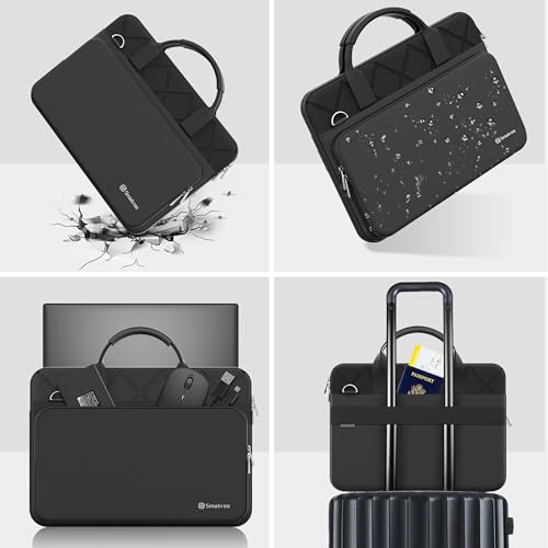 Smatree CityEdge Laptop Shoulder Case for 15.6-16 inch DELL G15/G16 Gaming | for 16 inch Alienware m16/x16, for 16inch Alienware 16 Area-51 GamingLaptop, Sleeve with Accessory Pocket (CE03) - size: for 16 inch Alienware m16/x16/Area-51(CE03)