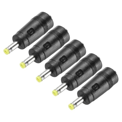 DC Power Connector 50PCS DC Power Adapter Converter Set-5.5×2.1mm Female to 4.0×1.7mm Male Plug for Laptop/PC/CCTV/LED/Router ﻿