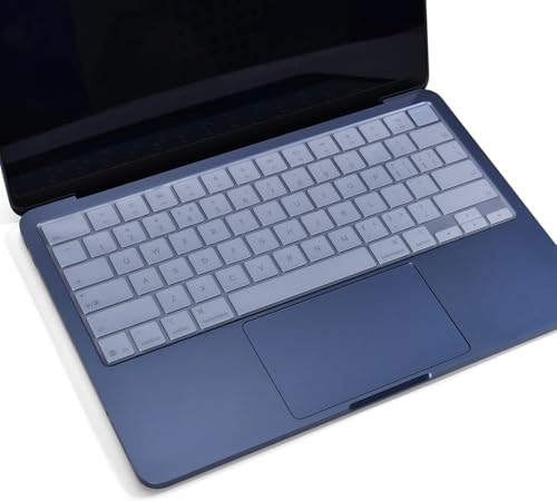 CaseBuy Keyboard Cover Skin for 2026 MacBook Neo 13-inch A18 Pro A3404 | MacBook Neo 13" Accessories Protector, Invisible Protection, Spill & Dust Resistant TPU Protector, US Layout, Clear - size: Macbook Neo 13"(2026 with Touch ID)