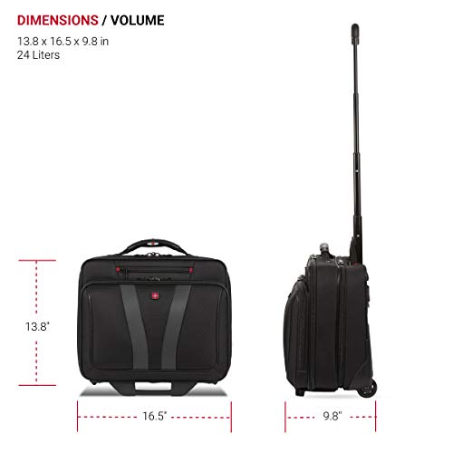Wenger luggage Granada Pro 15.6-Inch, Black - style: Granada Pro 15.6-inch