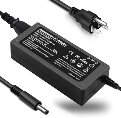 65W 45W Charger Compatible with Dell Laptop Inspiron 11/13/14/15/17 3000 5000 7000 Series 3583 3593 5570 Latitude E5450 XPS 13-65 45 Watt AC 2-in-1 Computer Adapter Power Cord 4.5 * 3.0 mm Jack