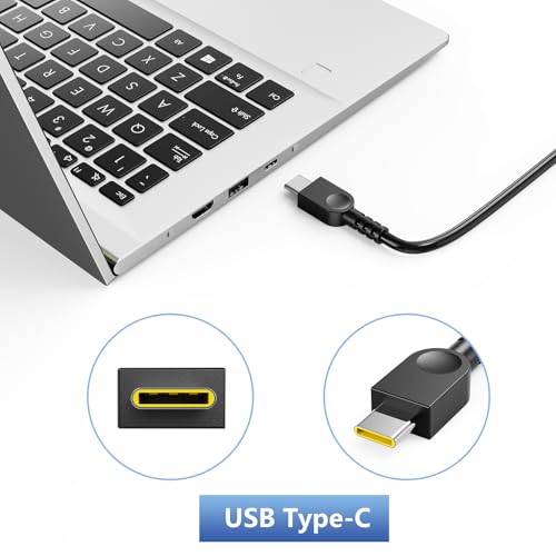 100W USB C Charger for Lenovo Yoga 9 9i 7 7i,Yoga Slim 7 Pro,ThinkBook 15 16,ldeapad 5Pro16,ADL100YLC3A,ADL100YDC3A,SA11D52396,GX21J75543,5A11J62105,ThinkBook,Yoga,IdeaPad Type C Laptop Power Supply