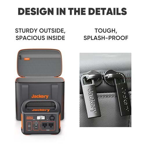 Jackery Portable Power Station Explorer 300 with Carrying Bag, 292Wh Backup LiFePO4 Battery, Solar Generator for Outdoors Camping Travel Hunting Blackout (Solar Panel Optional) - style: E300+Carrying Bag