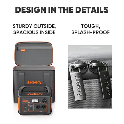 Jackery Portable Power Station Explorer 300 with Carrying Bag, 292Wh Backup LiFePO4 Battery, Solar Generator for Outdoors Camping Travel Hunting Blackout (Solar Panel Optional) - style: E300+Carrying Bag