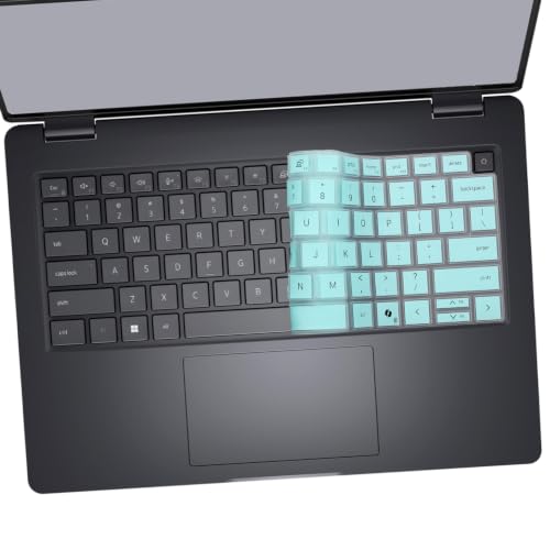 Keyboard Cover for 2026 2025 Dell Pro 14 PC14250/14255-HotBlue | Pro 14 Plus PB14250/14255,Pro 14 Max MC14250/14255 14'' (NOT FIT Dell Pro Max 14 Premium & Education/Rugged/Essential 14) - color: HotBlue