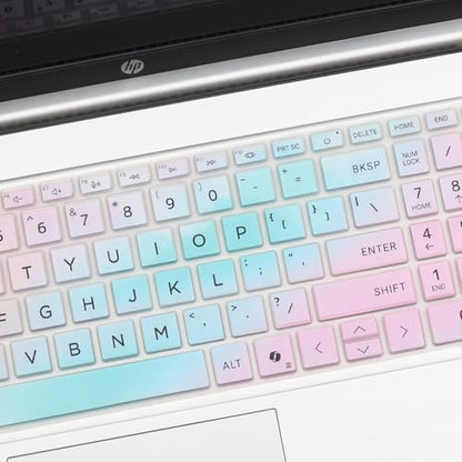 Keyboard Cover for 2026-2024 HP 15.6 inch Laptop 15-fc 15-fd Series, HP 15z-fc000 15t-fd000 15-fd0123dx 15-fd0127dx 15-fc0245dx 15-fc0025dx 15-fd0023dx 15-fd0005dx 15t-fd100 fd0083wm fc0093dx-Cycs - color: Candycolors