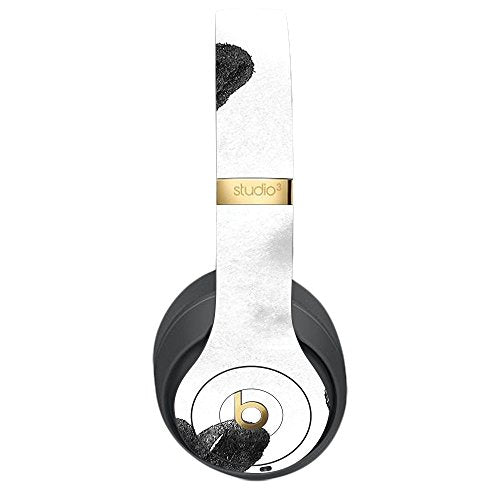 MightySkins Skin Compatible with Beats Studio 3 Wireless - Ink Hearts | Protective, Durable, and Unique Vinyl Decal wrap Cover | Easy to Apply, Remove, and Change Styles | Made in the USA - color: Ink Hearts