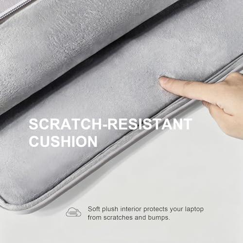 Lacdo Laptop Sleeve Case for 13 inch Microsoft New Surface Pro 11th Copilot+PC, Surface Pro 10/9/8/X/7/6/5, 12.4 inch Microsoft Surface Laptop Go 3/2/1 Shockproof Water-Resistant Computer Bag, Gray - color: Gray, size: New 13 inch Surface Pro