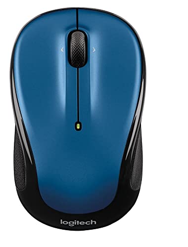Logitech Wireless Mouse M325 with Designed-For-Web Scrolling - Blue - color: Blue