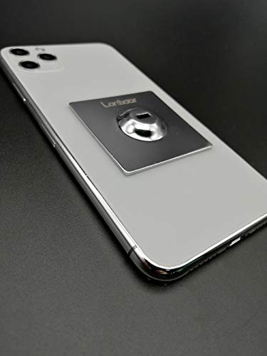 Anchor Plate Adhesive Security Plate with Slot for Cables to Lock Down Laptops, Tablets, Monitors,iPhone Smart Phone, MacBook Pad Ipad, Tablet, Other Electronic Products (Chrome 5Pack)