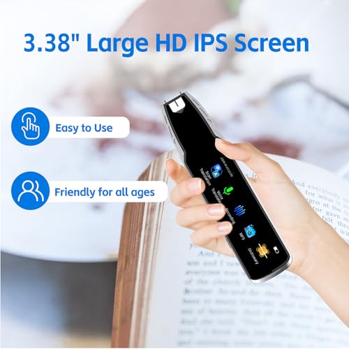Translator Pen, Scan Reader Pen, Language Translator Device | Text to Speech, Assistive Tool for Dyslexia, Language Learners and Learning Difficulties, Including 112 Languages