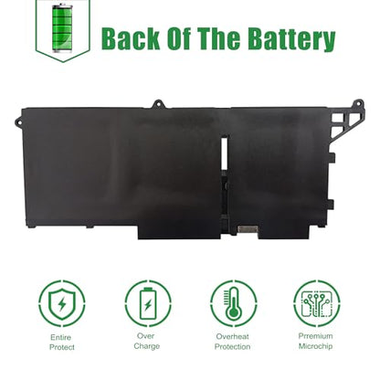 293F1 CPX-51R71 41Wh Laptop Battery Replacement for Dell Latitude 5330 5430 5530 7330 7430 7530 Precision 3570 Series Notebook 051R71 51R71 Black 11.25V 3467mAh