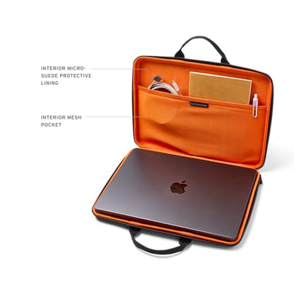 UAG Laptop Sleeve Case, Large Sleeve, Fits Up to 15-16" Laptop, Shockproof Protective Carrying Computer Bag with Carrying Handle and Interior Accessory Pocket, Black - size: Large - Black