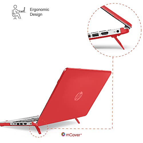mCover Case Only Compatible for 2020~2022 14" HP 14-DQxxxx / 14-FQxxxx Series Windows PC (NOT Compatible with Any Other HP Models) - Red - color: Red