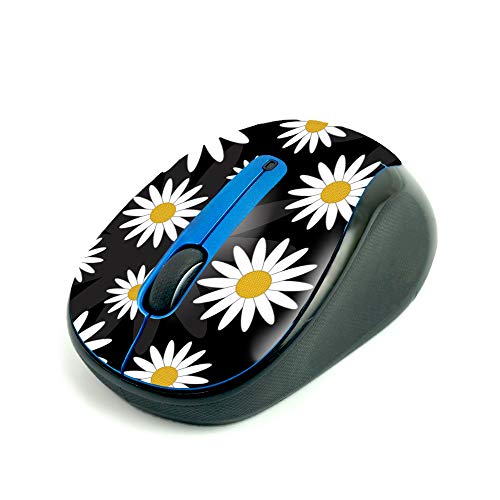 MightySkins Skin for Logitech M325 Wireless Mouse - Daisies | Protective, Durable, and Unique Vinyl Decal wrap Cover | Easy to Apply, Remove, and Change Styles | Made in The USA