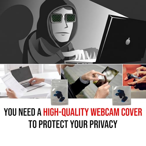 Webcam for PC, 4 Pack Ultra Thin Laptop Webcam Cover Slide Hidden Camera Blocker Adhesive Lens Privacy Screen Protector, Oval Computer and Phone Secret Camera Blocker for Digital Privacy Security