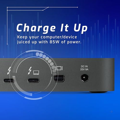 OWC 14-Port Thunderbolt Dock Thunderbolt 40Gb/s Connectivity Solution | Thunderbolt 3 + USB 3.2 + microSD Reader + SD Reader + Mini DisplayPort + Gigabit Ethernet + S/PDIF + Combo Audio I/O - size: DOCK, style: Thunderbolt 3