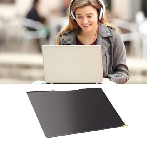 ciciglow Magnetic Laptop Privacy Screen, 16:10 Computer Privacy Screen for 14in, with AR Ultra HD Anti Glare Proof Protection, for Airplane Subway Public Use