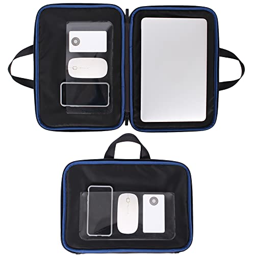 Laptop Sleeve 15.6 Inch, Protective Laptop Case with Handle & Inner Pocket, Lightweight Bag, Notebook Computer Carrying Cover (Black)