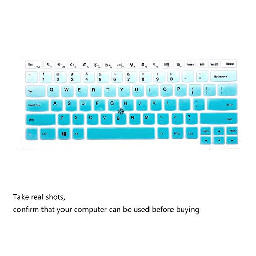 2 PCS Keyboard Cover for 14" Thinkpad T14 Gen 2/1, E14 Gen 4/3/2, T14s Gen 2/1, L14 Gen 3/2, Thinkpad T490 T495 T480/S T470, ThinkPad P14s, X1 Carbon 8th/7th/6th, Thinkpad X1 Carbon 14 5t-8th Gen - color: MintGreen+Clear