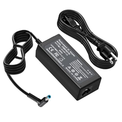 45W Smart Blue Tip Power Adapter for HP Computer AC Adapter Power Cord