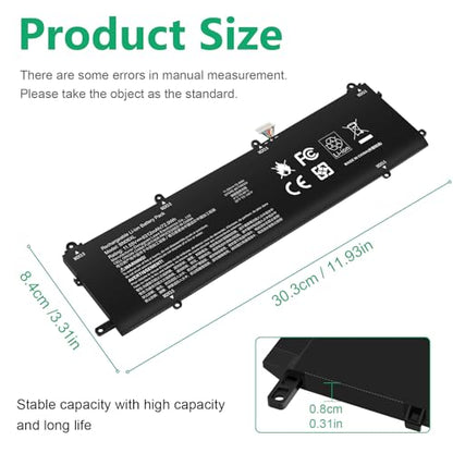 BN06XL BNO6XL L68299-005 Battery for HP Spectre X360 BN06XL 15 15-eb000 15-eb0xxx 15-eb1xxx 15-EB0053DX 15-EB0043DX 15-EB1043DX 15T-EB000 15T-EB100 15T-EB 15-EB Series BN06072XL L68235-1C1 11.55V - color: BN06XL