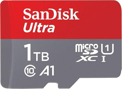 SANDISK 1TB Ultra microSDXC UHS-I Memory Card with Adapter - Up to 150MB/s, C10, U1, Full HD, A1, MicroSD Card - SDSQUAC-1T00-GN6MA - size: 1TB, style: Old Version