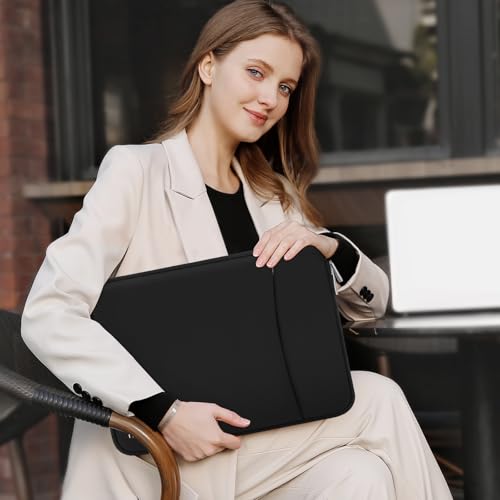 MOSISO 13.3 inch Laptop Case, 13-13.3 inch Laptop Sleeve Carrying Case | Compatible with MacBook Neo/Air/Pro 13 inch with A18/M5/M4/M3/M2/M1 Chip, 2026-2016, Neoprene Bag with Curved Pocket, Black