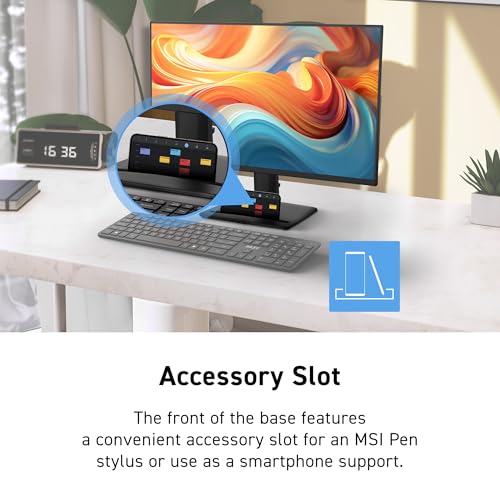 msi PRO MP272 E14C 27-inch IPS 1920 x 1080 (FHD) Office Monitor, 144Hz, Free-Synch, HDMI, USB C (15W Power Delivery), VESA Mountable, Tilt, Speaker, 4-Side Slim Bezel 1ms, Black - style: PRO MP272 E14C
