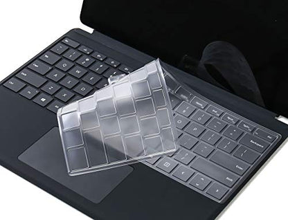 CaseBuy Ultra Thin TPU Keyboard Cover for 2024 Microsoft Surface Pro 11 Tablet (13" Copilot+ PC), Surface Pro 10/9 / 8 13 inch Tablet Protector (Not Fit Surface Pro Flex) - size: Surface Pro 11/10/9/8 13 inch (2024)