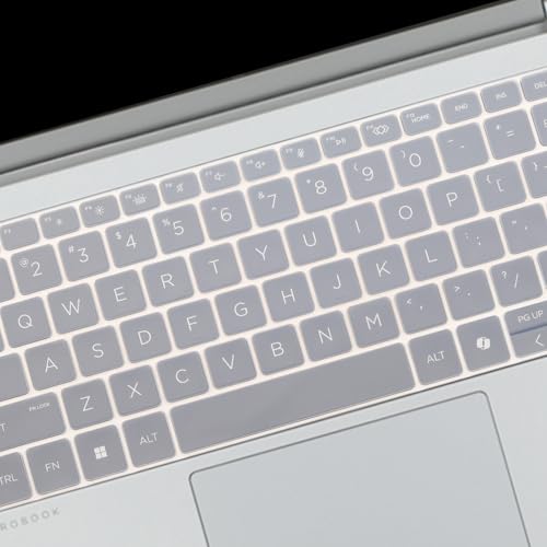 Keyboard Cover for HP EliteBook 640 645 G11 14" & HP EliteBook 1040 G11 14" Laptop Accessories Protective Skin, US Layout (Not fit EliteBook 640 645 1040 G8/G9/G10 or Older) -Clear - color: Clear