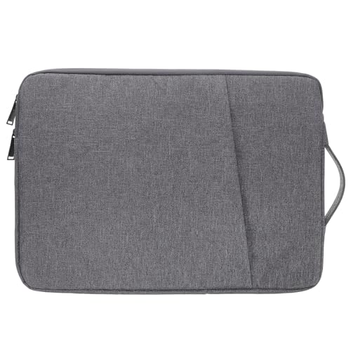 Artibetter Shockproof Laptop Bag 15.6 Inch Sturdy Briefcase Sleeve with Handle, Protective Tablet Carrying Case for Business and Travel, Dark Gray