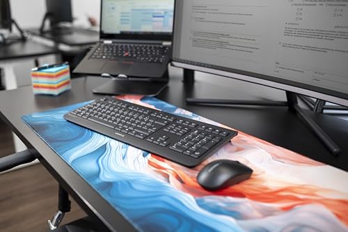 Cherry DW 3000 - Wireless Keyboard+Mouse Combo - 4 Additional Keys - US Layout - QWERTY Keyboard - GS Approval - Black