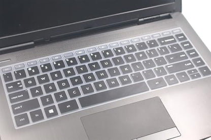 Keyboard Cover Compatible with HP Pavilion x360 14" Touch-Screen Laptop 14M-BA/BF/BW/CD/DH Series 14-DH2075NR 14-DH2097NR, HP 14" 14-BA/BF/CM/CF/CE/BW/FQ/DQ/DK/DH/DS/DG/DF Series Laptop (Black - color: Black