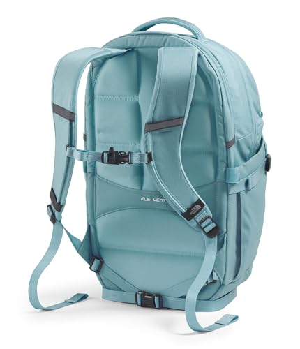The North Face Recon Laptop Pack, Bl Eclipse Lt Hth/Bl Eclipse, OSFA | Commuter Travel Bag, 18" Laptop Sleeve, Water-Repellent - color: Blue Eclipse Light Heather/Blue Eclipse, size: 30 Liters