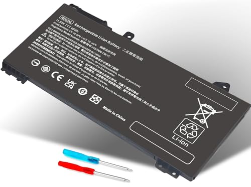 RE03XL L32407-541 L32407-AC1 Laptop Battery for HP ProBook 450 G6 450 G7 440 G6 430 445 455R G6 430 440 445 G7 HSTNN-OB1C HSTNN-UB7R HSTNN-DB9A L32407-2B1 L32656-005 - size: RE03XL