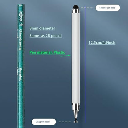 Stylus Pen for Touch Screens(5pack), 2 in 1 High Precision & Sensitivity Capacitive Pens for iPad iPhone Android Tablets and All Universal Touchscreen Devices