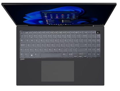 Keyboard Cover for 16" LG Gram 16Z90U 16T95TP 16U55U 16Z90T 16Z90S 16Z90SP 16T90SP 16Z90Q 16Z90P 16Z90R 16T90R 16T90Q 16T90P Laptop, LG Gram 16 Pro Keyboard Skin Protector - TPU - size: Gram 16