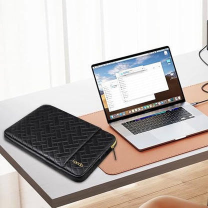 Lacdo 13 inch Laptop Sleeve Case for 13 inch New MacBook Air M5 A3449 (2026), M4 A3240 2025, M3 A3113, M2 A2681, M1 A2337, 13" MacBook Neo A18 Pro A3404 (2026), iPad Air/Pro 13 M5 Computer Bag, Black - color: Black, size: New MacBook Air/Neo/Pro 13 Inch