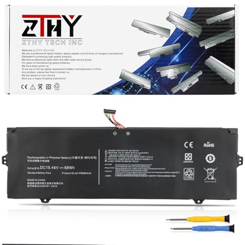 AA-PBMN4VN Battery Replacement for Samsung Galaxy Book Pro 360 15 15.6” | NP950XDB NP950XDB-KA1US NP950XDB-KB1US NP950XDB-KC5US NP950XDB-KC3US NP950QDB NP950QDB-KB1US NP950QED NP950QED-KB1US 68Wh