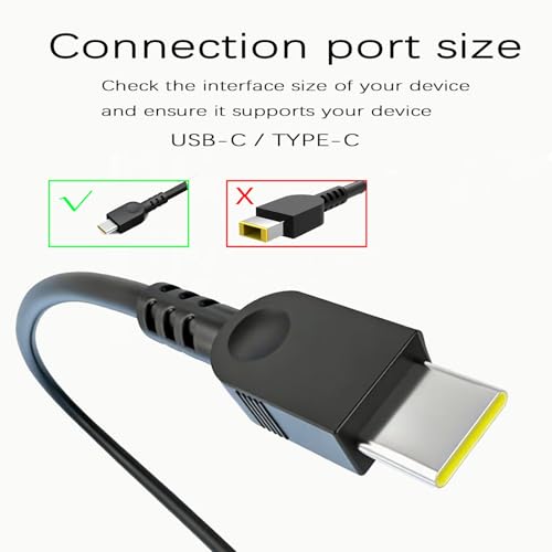 140W USB-C Charger Compatible with Lenovo ThinkPad P1 16 Gen8 Gen9 Z16 P16s | for Legion 9 Gen8 Gen9 Slim 7/5 Gen9 Yoga Pro 7 7i 9i Gen8 Gen9 IdeaPad Pro 5 5i Gen8 Laptop