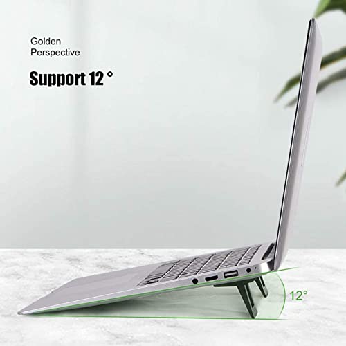 Mini Portable Laptop Stand, Invisible Notebook Holder, Adjustable Cooling Stand, Tablet Desk Holder, Support for Maxbook