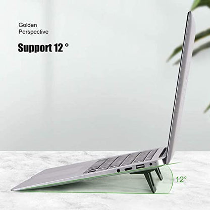 Mini Portable Laptop Stand, Invisible Notebook Holder, Adjustable Cooling Stand, Tablet Desk Holder, Support for Maxbook