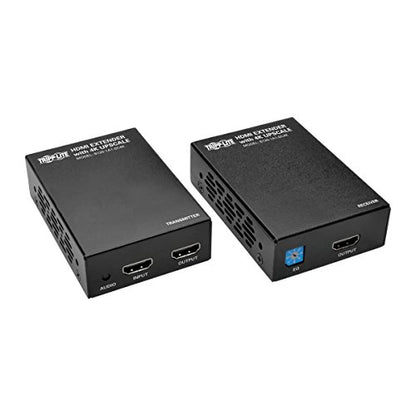 Tripp Lite HDMI over Cat5/Cat6 Active Extender Kit, Transmitter & Receiver with Built-in 3840x2160 4K x 2K @ 24/30Hz Upscaler, 125ft (B126-1A1-SC4K) - style: HDMI + 4K Scaler