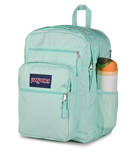 JanSport Laptop Backpack - Computer Bag with 2 Compartments, Ergonomic Shoulder Straps, 15” Laptop Sleeve, Haul Handle - Magic Mint - color: Magic Mint