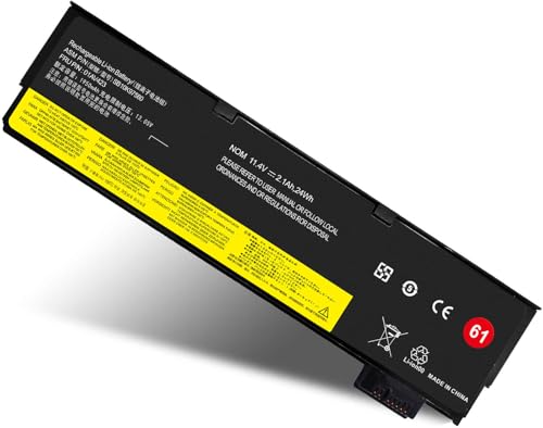 01AV423 01AV424 Battery for Lenovo ThinkPad T480 T470 T580 T570 P51S P52S | A485 A475 TP25 Series SB10K97580 SB10K97597 01AV452 01AV422 Battery - size: 8.2*2.55*0.4inch