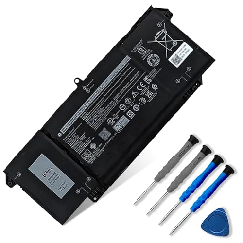 7FMXV 63Wh Laptop Battery Replacement for Dell Latitude 5320 7320 7420 7520 Series TN2GY 0TN2GY 9JM71 4M1JN 1PP63 727CG HDGJ8 MHR4G CN-0727CG CN-0TN2GY 15.2V 3941mAh - size: 10.43*3.71*0.26 inch 7FMXV