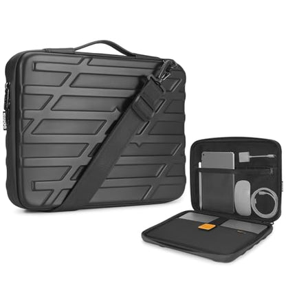 NIDOO 16 inch Laptop Sleeve Carrying Case Computer Bag for 16" MacBook Pro M4 M3/ Lenovo ThinkPad E16 Gen 2/ L16/ 16p / Legion 7i Gen 9/15" Dell Latitude 5540 HP Samsung Shockproof Hardshell Handle - size: 16 inch